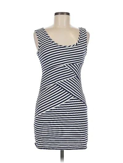 Pre-owned Xhilaration Casual Dress In Blue
