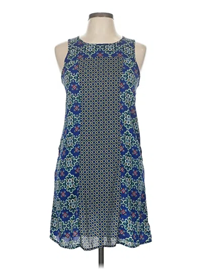 Pre-owned Xhilaration Casual Dress In Blue