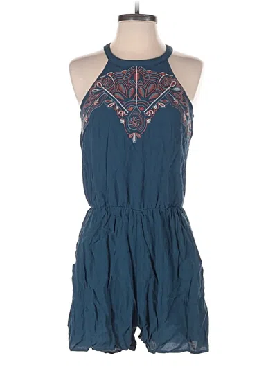 Pre-owned Xhilaration Casual Dress In Blue