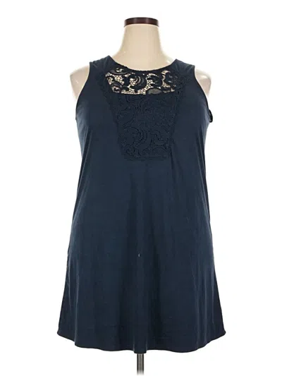 Pre-owned Xhilaration Casual Dress In Blue