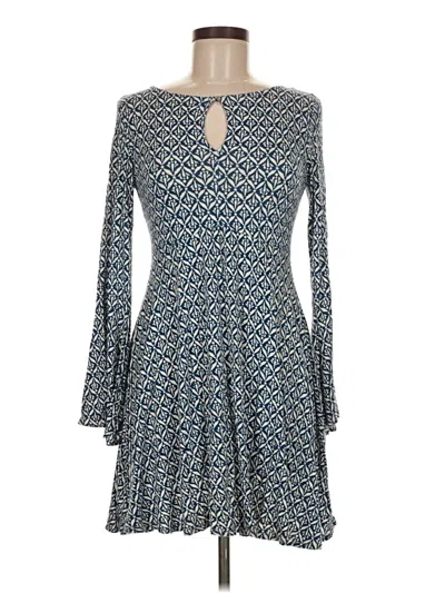 Pre-owned Xhilaration Casual Dress In Blue