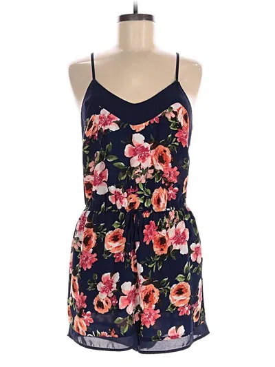 Pre-owned Xhilaration Casual Dress In Blue
