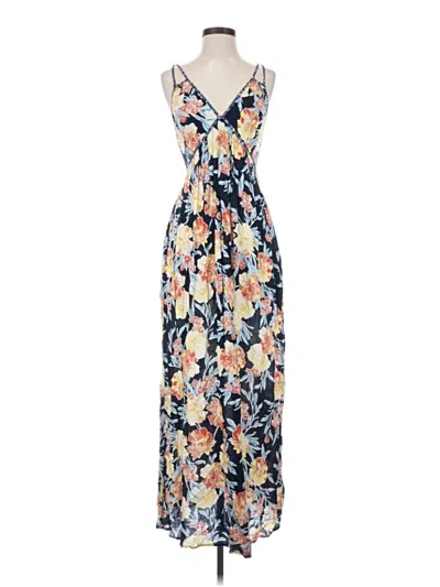 Pre-owned Xhilaration Casual Dress In Blue