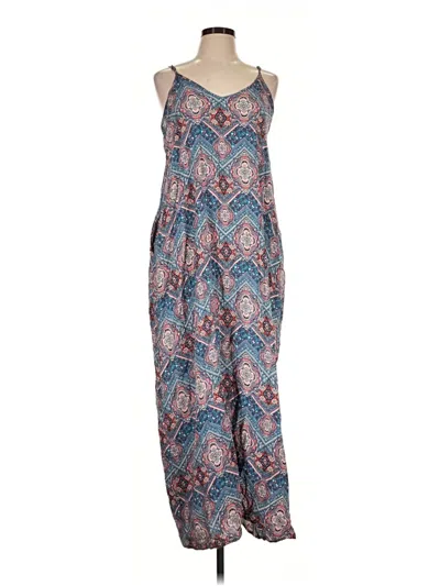 Pre-owned Xhilaration Casual Dress In Blue