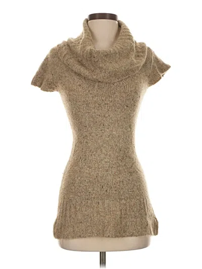 Pre-owned Xhilaration Casual Dress In Brown