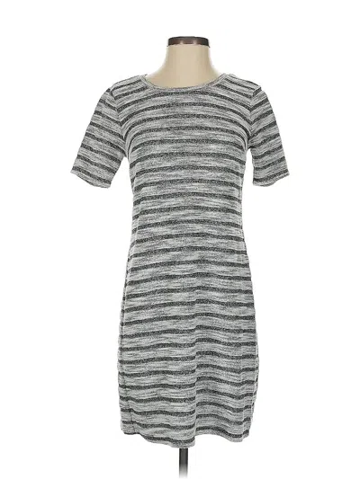Pre-owned Xhilaration Casual Dress In Gray