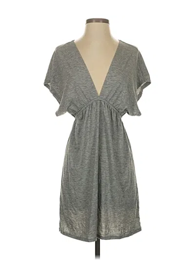 Pre-owned Xhilaration Casual Dress In Gray