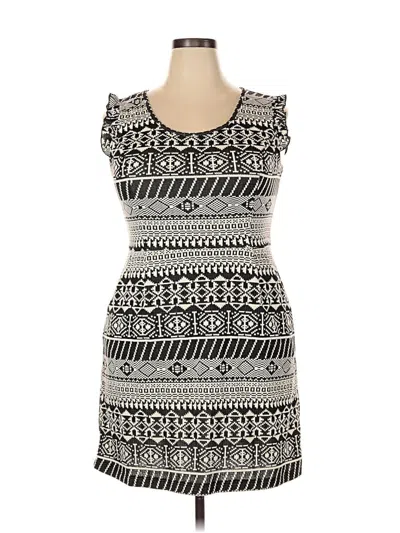 Pre-owned Xhilaration Casual Dress In Gray