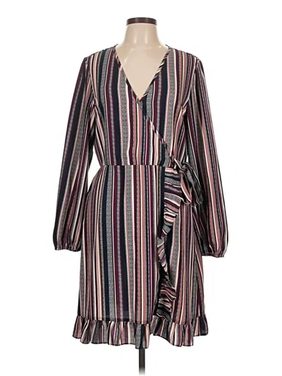 Pre-owned Xhilaration Casual Dress In Gray