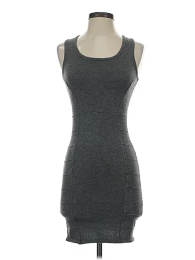 Pre-owned Xhilaration Casual Dress In Gray