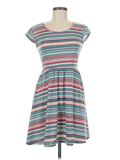 Pre-owned Xhilaration Casual Dress In Gray