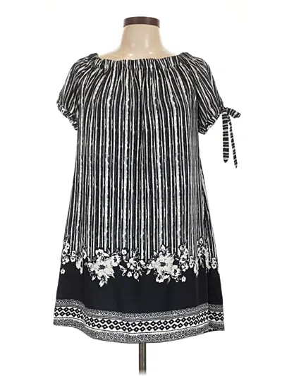 Pre-owned Xhilaration Casual Dress In Gray