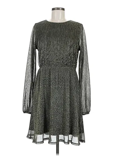 Pre-owned Xhilaration Casual Dress In Gray