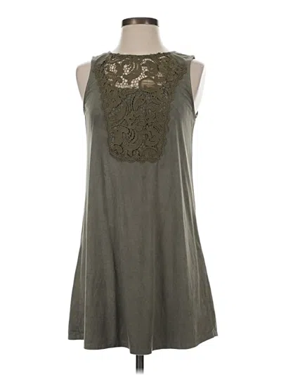 Pre-owned Xhilaration Casual Dress In Gray