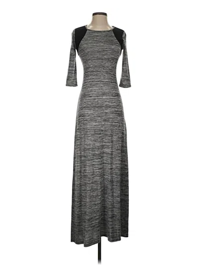 Pre-owned Xhilaration Casual Dress In Gray