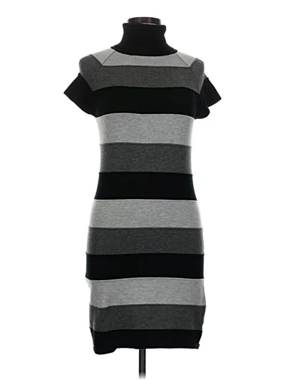 Pre-owned Xhilaration Casual Dress In Gray
