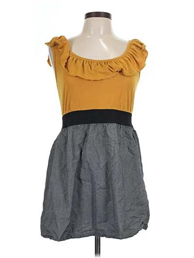 Pre-owned Xhilaration Casual Dress In Gray