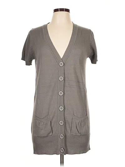 Pre-owned Xhilaration Casual Dress In Gray