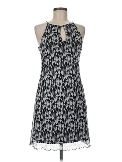 Pre-owned Xhilaration Casual Dress In Gray