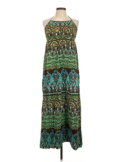 Pre-owned Xhilaration Casual Dress In Green