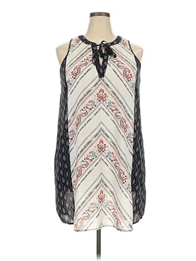 Pre-owned Xhilaration Casual Dress In Ivory