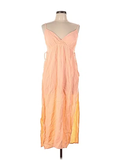 Pre-owned Xhilaration Casual Dress In Orange