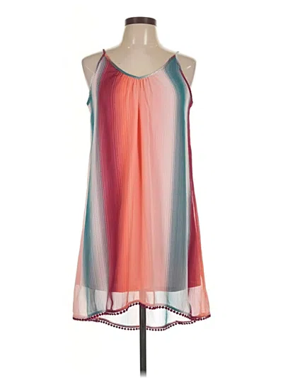 Pre-owned Xhilaration Casual Dress In Orange