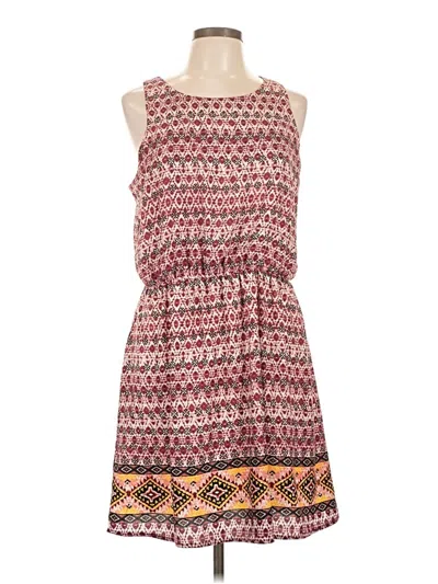 Pre-owned Xhilaration Casual Dress In Pink