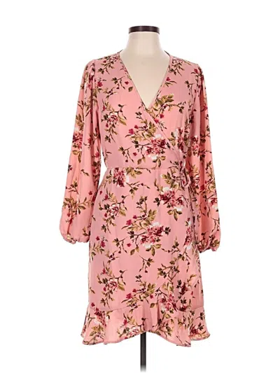 Pre-owned Xhilaration Casual Dress In Pink