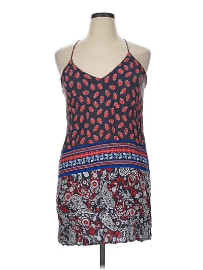 Pre-owned Xhilaration Casual Dress In Red