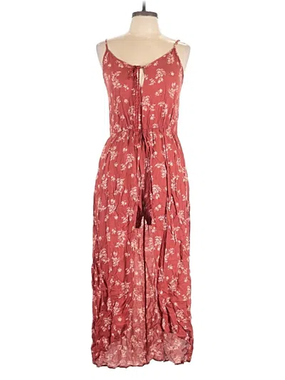 Pre-owned Xhilaration Casual Dress In Red