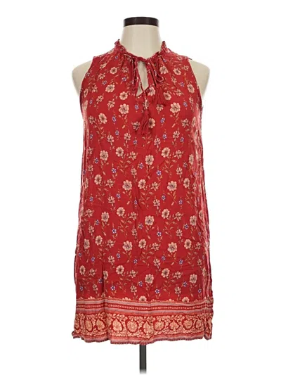 Pre-owned Xhilaration Casual Dress In Red