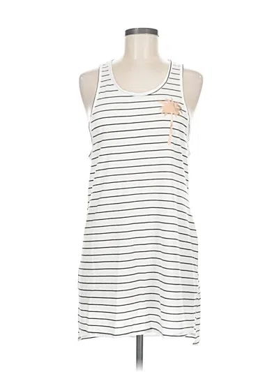 Pre-owned Xhilaration Casual Dress In White
