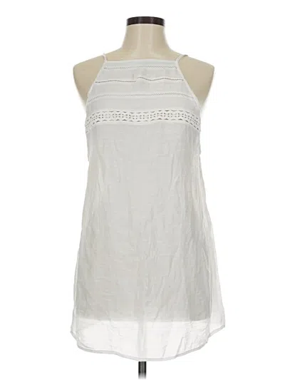 Pre-owned Xhilaration Casual Dress In White