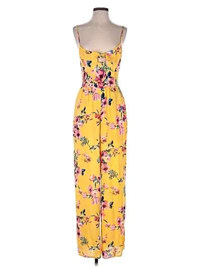 Pre-owned Xhilaration Casual Dress In Yellow