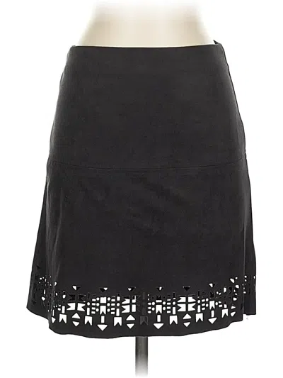 Pre-owned Xhilaration Casual Skirt In Black
