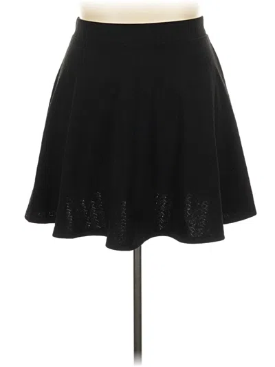 Pre-owned Xhilaration Casual Skirt In Black