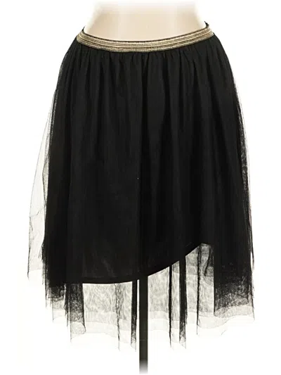 Pre-owned Xhilaration Casual Skirt In Black