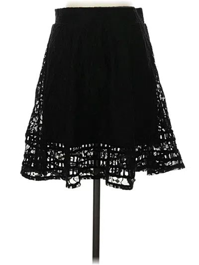 Pre-owned Xhilaration Casual Skirt In Black