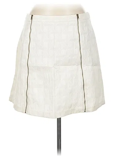 Pre-owned Xhilaration Casual Skirt In Ivory