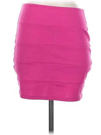 Pre-owned Xhilaration Casual Skirt In Pink