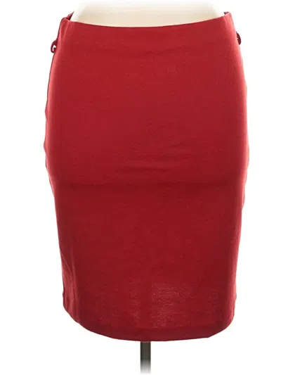 Pre-owned Xhilaration Casual Skirt In Red