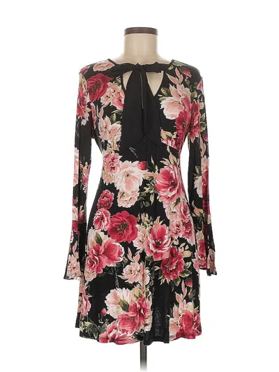 Pre-owned Xhilaration Cocktail Dress In Black