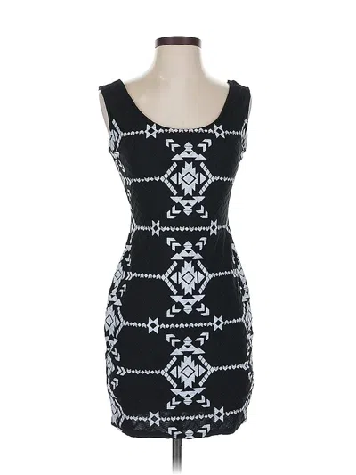 Pre-owned Xhilaration Cocktail Dress In Black