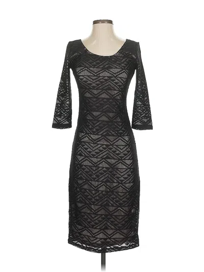 Pre-owned Xhilaration Cocktail Dress In Black