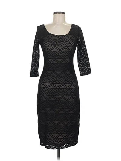 Pre-owned Xhilaration Cocktail Dress In Black