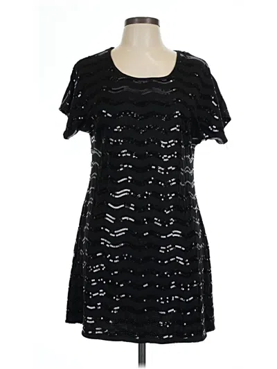 Pre-owned Xhilaration Cocktail Dress In Black