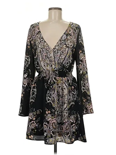 Pre-owned Xhilaration Cocktail Dress In Black