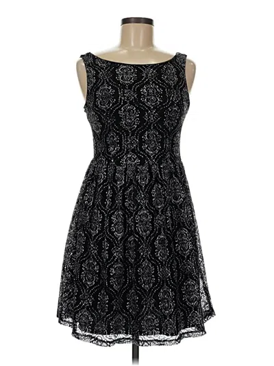 Pre-owned Xhilaration Cocktail Dress In Black