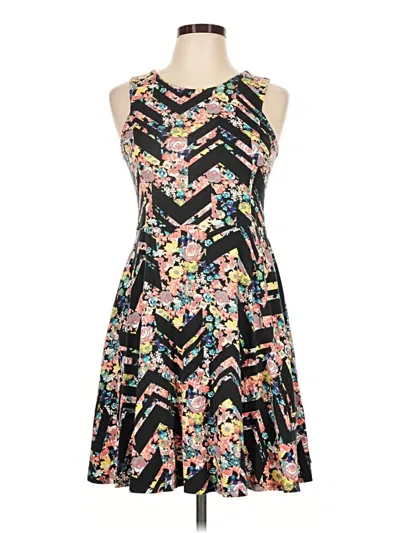 Pre-owned Xhilaration Cocktail Dress In Black